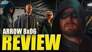 Green Arrow Vs The Monitor Comes to a Conclusion Arrow 8x06 Review [upl. by Seif]