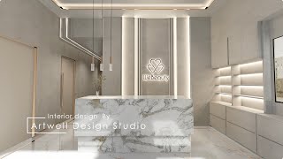 WeBeauty Cosmetic Clinic Interior Design by Artwell Design Studio [upl. by Bahner]