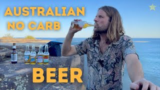 Trying Australias New NO CARB BEERS [upl. by Darla]