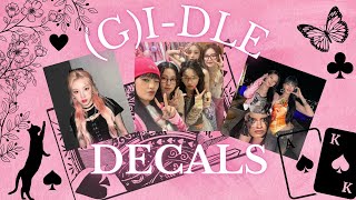 GIDLE decals for royale high journal bloxburg etc Royale highluvAxkiwi GIDLE [upl. by Jorge17]