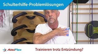 Training trotz Entzündung Mehr Schmerzen durch das Training  Schulterhilfe Problemlösungen [upl. by Israel]