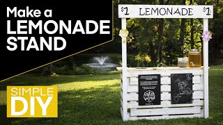 DIY Lemonade Stand  for Foster Village Charlotte [upl. by Niven]