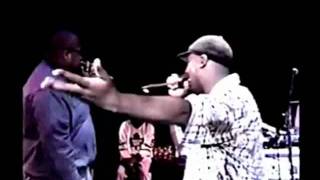 Return Of The Crooklyn Dodgers Performing Live At The Clockers Premiere Party 1995 [upl. by Ellinnet]