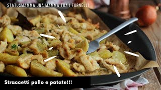 Straccetti pollo e patate al forno dal risultato tenero e succulento [upl. by Nottarts222]