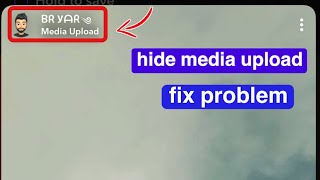 How to Remove Snapchat Media Upload Problem 2024  Hide Media Upload Problem on Snapchat [upl. by Dagley]