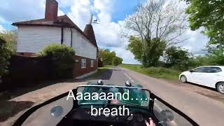 Caterham 7 roadtrips Pluckley to Smarden 4th May 2024 [upl. by Ahsitahs947]