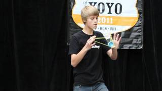 YoYoFactory Presents Gentry Stein 1st place BAC 2011 [upl. by Hooge226]