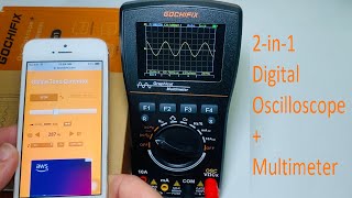 2in1 oscilloscope and basic scales you need to know GochifixOscilloscopemultimeter [upl. by Yanahs]