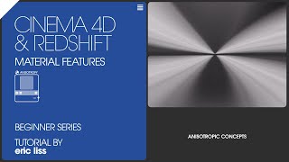 Fully Understand the Anisotropic Settings in Cinema 4D Redshift 2025 [upl. by Enymzaj]