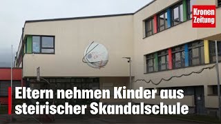 Eltern nehmen Kinder aus steirischer Skandalschule  kronetv NEWS [upl. by Amoakuh]