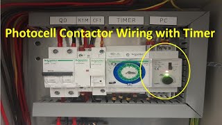 Wiring a Photocell and Timer for Automatic Lighting Control [upl. by Bowrah]