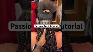 Learn with us Clean Passion Twists Braids ❤️ fypシviralシ2024 fypreelsシ゚viralシedecohairstyle [upl. by Annwahs966]