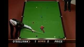 Ronnie Osullivan magical 147 Break 520min in HD and natural sound [upl. by Haorbed495]