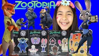 NEW Zootopia Movie Mystery Minis Blind Boxes B2cutecupcakes [upl. by Gunter203]