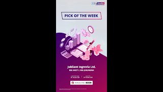 Pick of the Week  Jubilant Ingrevia Ltd [upl. by Amalbergas]