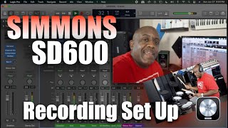 How To Record Simmons SD600 Drums in Logic Pro X Multiple Channels [upl. by Andromede806]