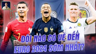 ĐT PHÁP  ĐT BỈ  ĐT BỒ ĐÀO NHA NHỮNG ÔNG LỚN CÓ THỂ SỚM GIÀNH ĐƯỢC VÉ TỚI EURO 2024 [upl. by Colly]