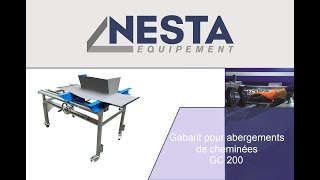 Gabarit pour abergement  embase de cheminée GC200 [upl. by Oneida35]