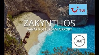 video Zakynthos  360 graden TUI vakantie vanaf Rotterdam Airport [upl. by Feer]