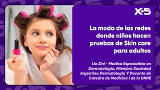 La moda de las redes donde niños hacen pruebas de Skin Care para adultos [upl. by Annaiuq]