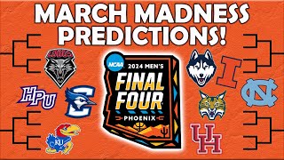 Filling Out Joe Lunardi’s BRACKETOLOGY FULL MARCH MADNESS PREDICTIONS Feb 27th [upl. by Chaves]