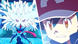 Ash vs Wulfric Rematch  8th Kalos Gym Battle  Pokemon AMV [upl. by Natsrik]