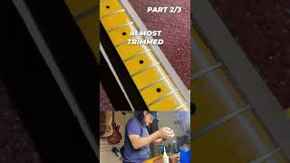 Japanese Fender Stratocaster Refret  Part 2 of 3 [upl. by Photina352]