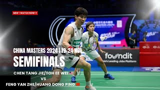 CHEN Tang JieTOH Ee Wei MAS VS FENG Yan ZheHUANG Dong Ping CHI  CHINA MASTERS 2024 [upl. by Iznekcam]