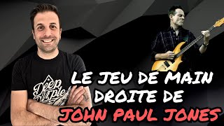 La technique de main droite de John Paul Jones  Rocking Care  Bassiste Magazine 107 [upl. by Dira]