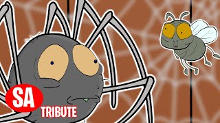 Sminky Shorts Tribute  Cruel IRISH Fly Pranks HUNGRY Spider [upl. by Calise]