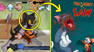 References In FNF VS Jerry Toms Basement Show 25  Tom amp Jerry Creepypasta [upl. by Sekoorb]