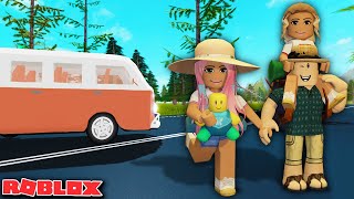 WE WENT ON A FAMILY ROADTRIP  Roblox Backpacking [upl. by Maon111]