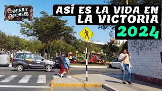 Recorriendo las calles de LA VICTORIA BALCONCILLO en 2024 LIMA PERU 4K [upl. by Swen161]