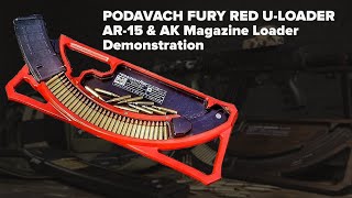 Podavach ULOADER AR15 amp AK Magazine Loader Demonstration [upl. by Aleehs]