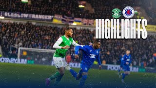 HIGHLIGHTS  Hibernian v Rangers  10 Mar 2024 [upl. by Martainn]