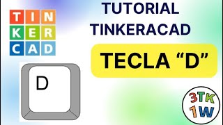 SUBE Y BAJA FIGURAS EN TINKERCAD  TUTORIALES TINKERCAD [upl. by Heisser945]