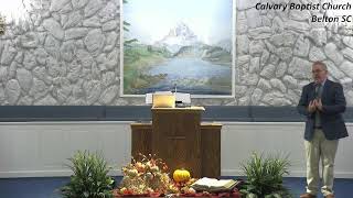 Calvary Baptist Church  Belton SC Sunday Morning Service 10272024 [upl. by Anomas]