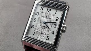 JaegerLeCoultre Reverso Classique Duo Q3838420 JaegerLeCoultre Watch Review [upl. by Goren]