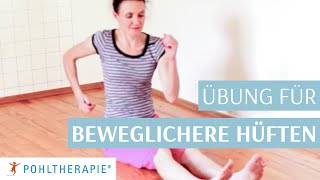 Übung für beweglichere Hüften [upl. by Oremo]