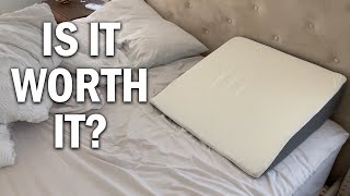 Kӧlbs Bed Wedge Pillow with Memory Foam Top Review  Is It Worth It [upl. by Taro]