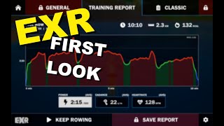 EXR indoor rowing first look [upl. by Siravat839]