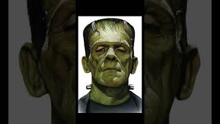 🟢Frankenstein BORIS KARLOFF Monster halloween shorts🟢 [upl. by Groome550]