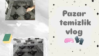 Pazar temizlik vlog 🧼🧤 [upl. by De32]