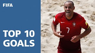 TOP 10 GOALS  FIFA Beach Soccer World Cup Portugal 2015 [upl. by Notgnirrab503]