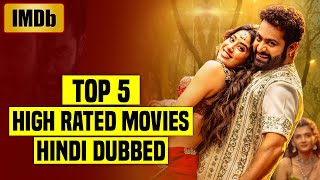 Top 5 Highest Rated South Indian Hindi Dubbed Movies on IMDb 2024  Part 28 [upl. by Kermie]