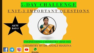 Day3 challenge  AKTU  Engineering Chemistry  Unit3  Corrosion  Cement  Important Question [upl. by Malha]