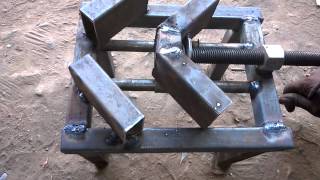 double jaw vise mechanical engineering mini project topics [upl. by Ledairam]