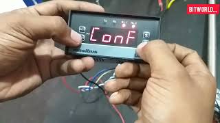 masibus onoff controller working and parameter settingsmasibus indicators [upl. by Wickner]