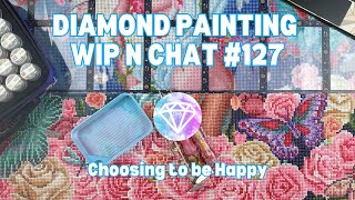 I Dont Know If This Is Gonna Work  Diamond Painting WIP n Chat 127 [upl. by Anihc]