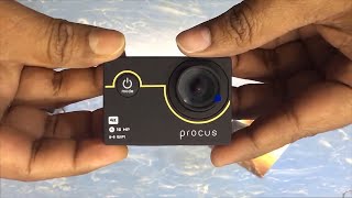 Cheapest action cam unboxing amp quality test  Procus Rush 20 [upl. by Bernarr]